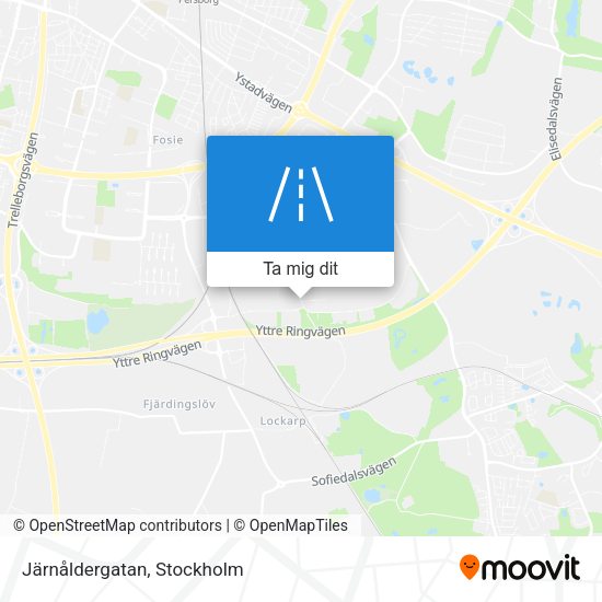 Järnåldergatan karta