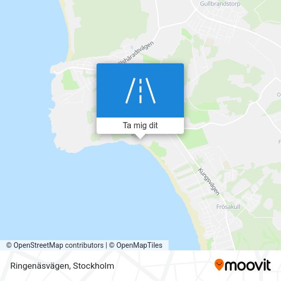 Ringenäsvägen karta