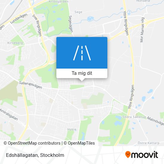 Edshällagatan karta