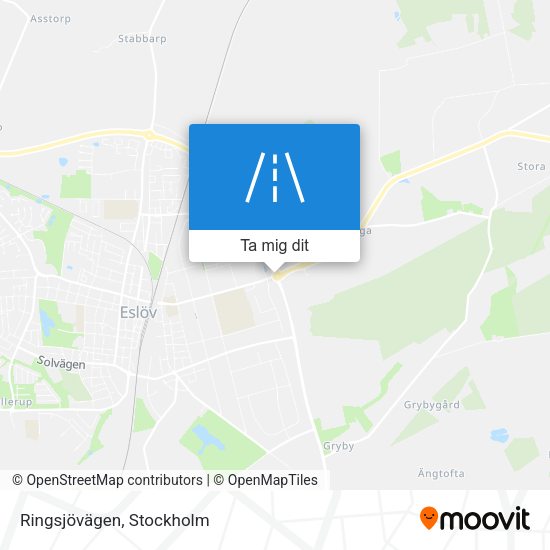 Ringsjövägen karta