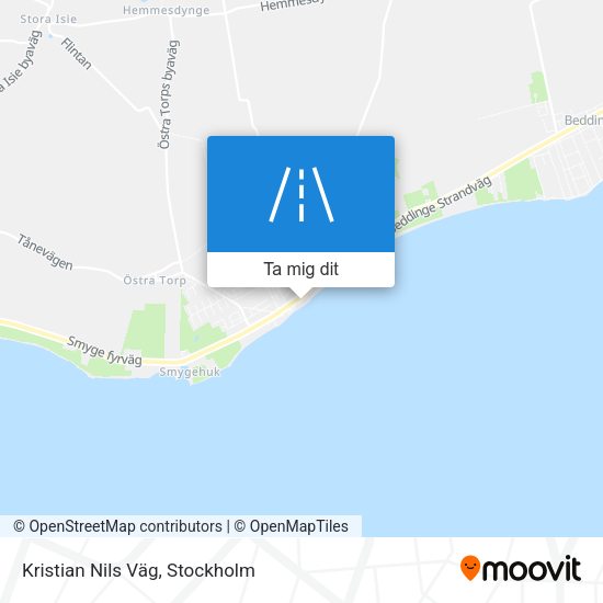 Kristian Nils Väg karta