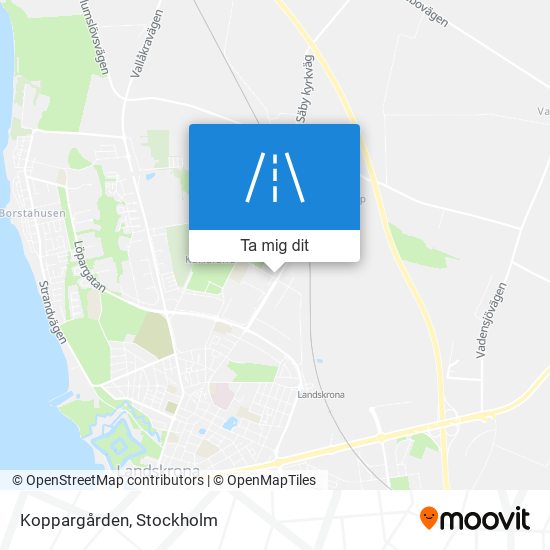 Koppargården karta