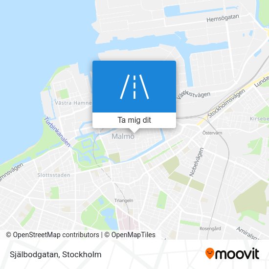 Själbodgatan karta