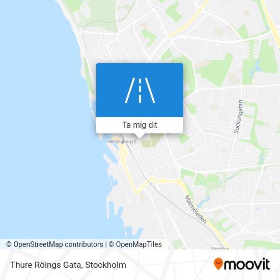 Thure Röings Gata karta