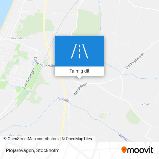Plöjarevägen karta