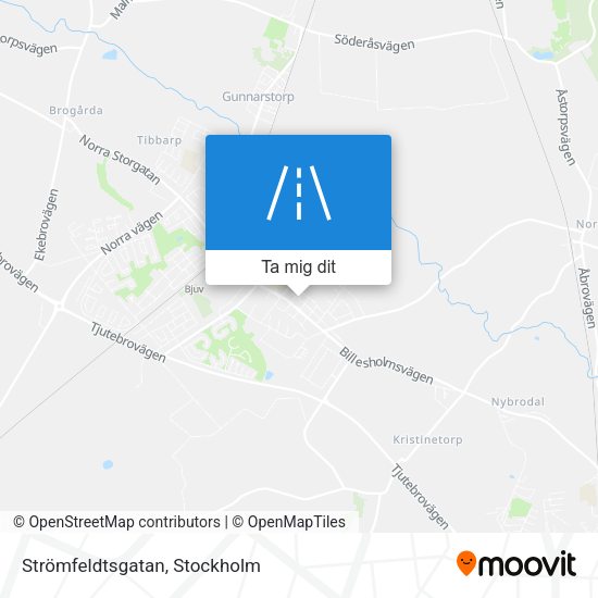 Strömfeldtsgatan karta