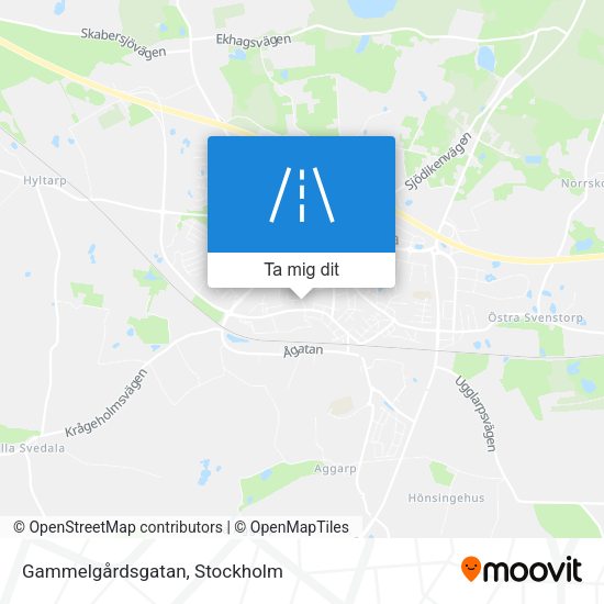 Gammelgårdsgatan karta