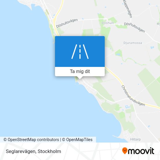 Seglarevägen karta