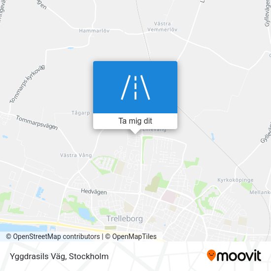 Yggdrasils Väg karta