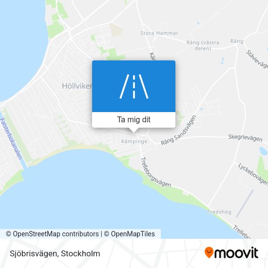 Sjöbrisvägen karta