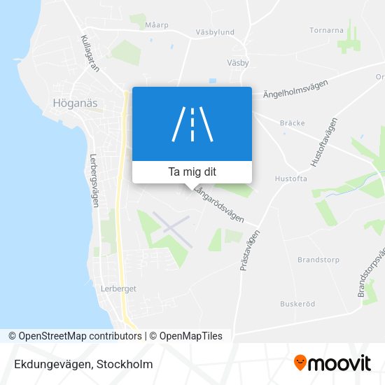 Ekdungevägen karta