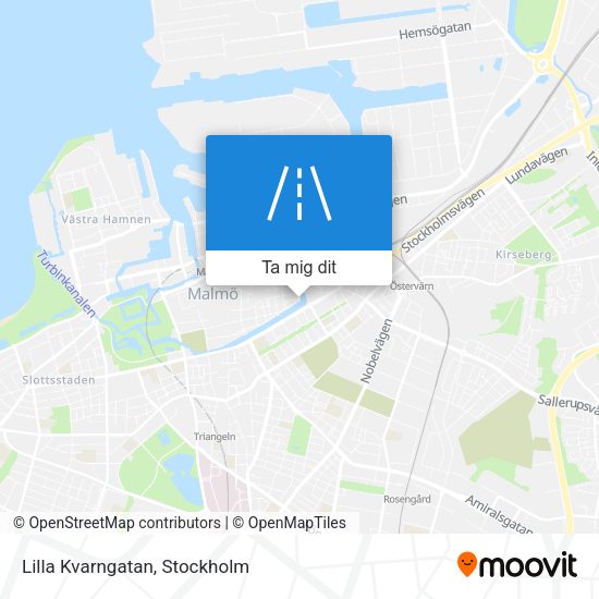 Lilla Kvarngatan karta