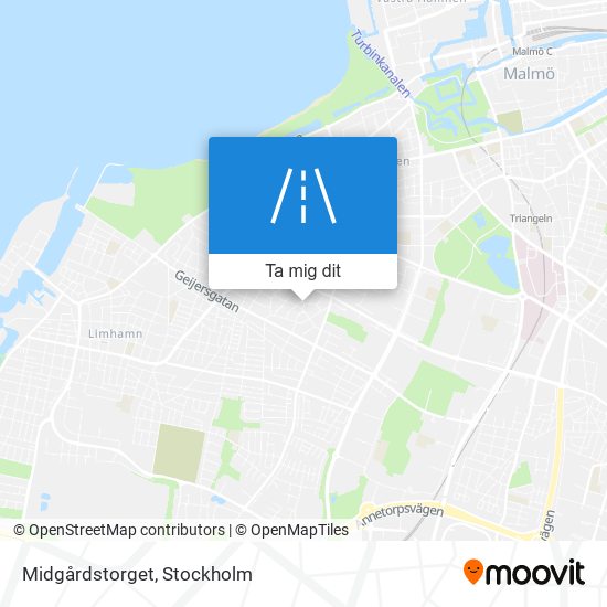 Midgårdstorget karta