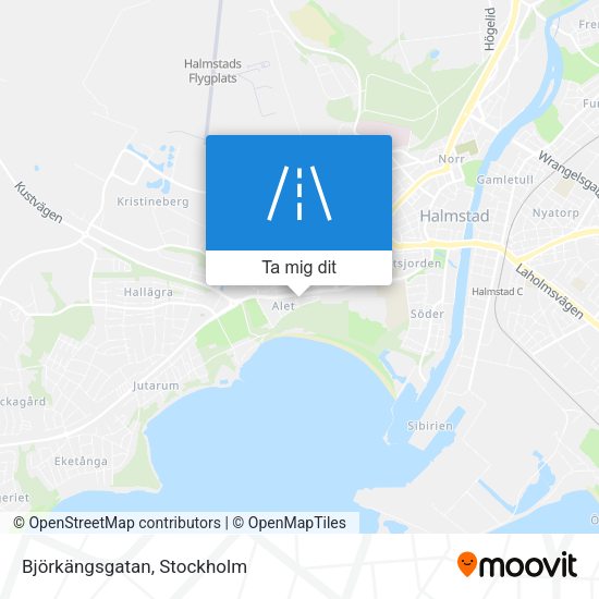 Björkängsgatan karta