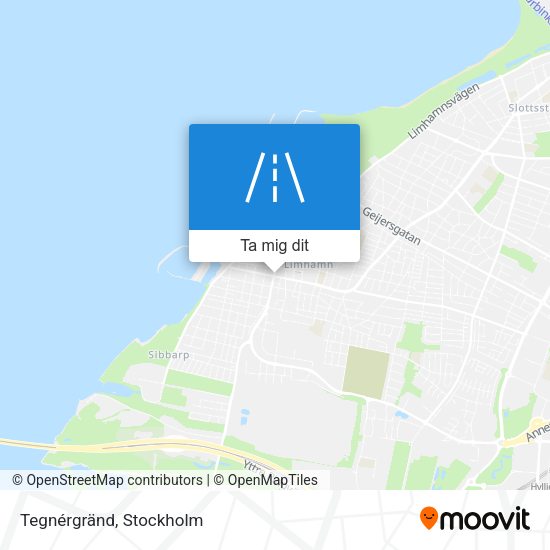 Tegnérgränd karta