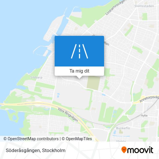 Söderåsgången karta