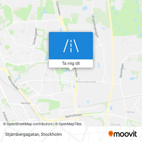 Stjärnbergagatan karta