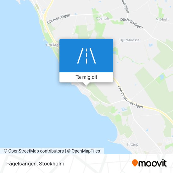 Fågelsången karta