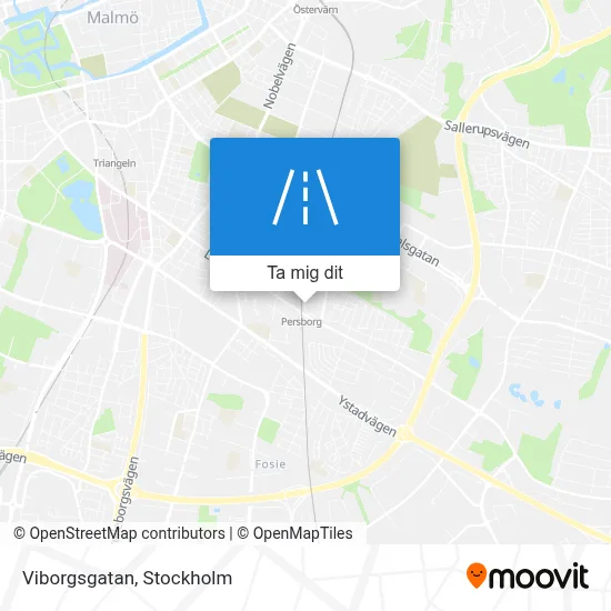 Viborgsgatan karta