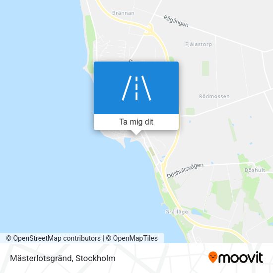 Mästerlotsgränd karta