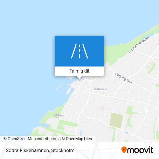 Södra Fiskehamnen karta