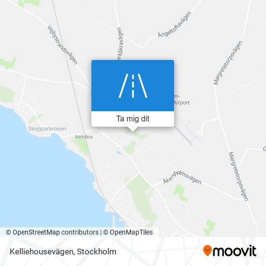 Kelliehousevägen karta