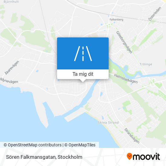 Sören Falkmansgatan karta
