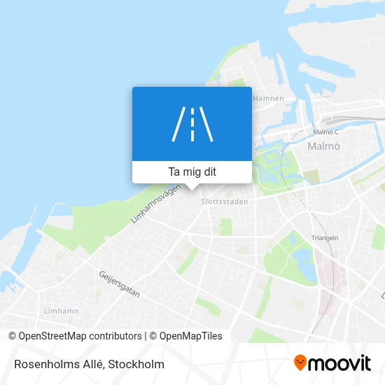 Rosenholms Allé karta
