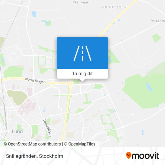 Snillegränden karta