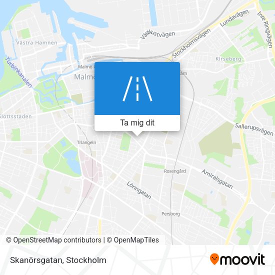 Skanörsgatan karta