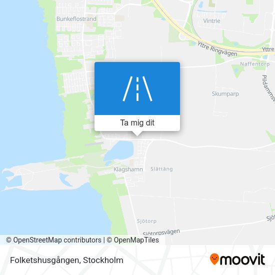 Folketshusgången karta