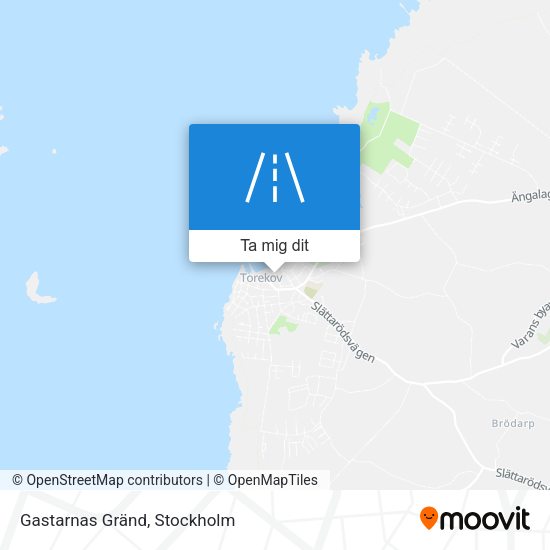 Gastarnas Gränd karta