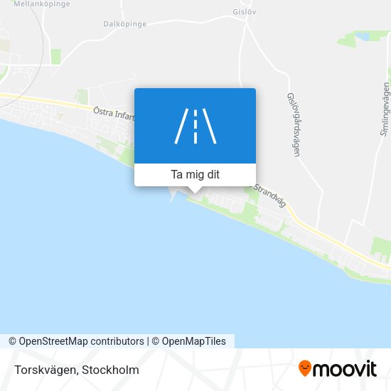 Torskvägen karta