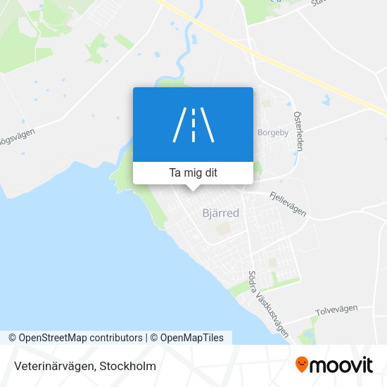 Veterinärvägen karta