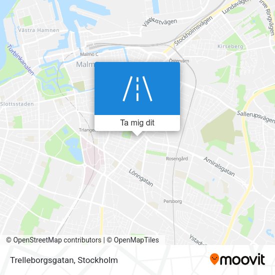 Trelleborgsgatan karta