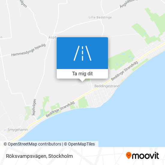 Röksvampsvägen karta