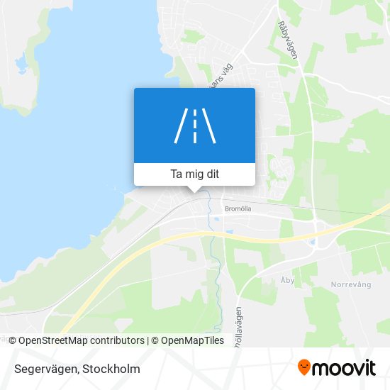 Segervägen karta