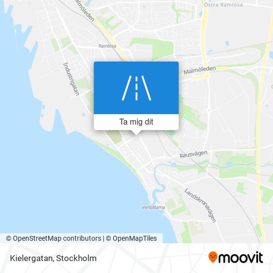 Kielergatan karta