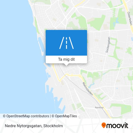 Nedre Nytorgsgatan karta