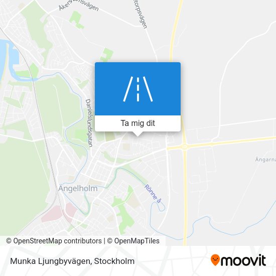 Munka Ljungbyvägen karta