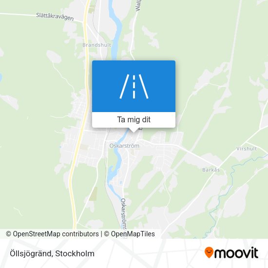 Öllsjögränd karta
