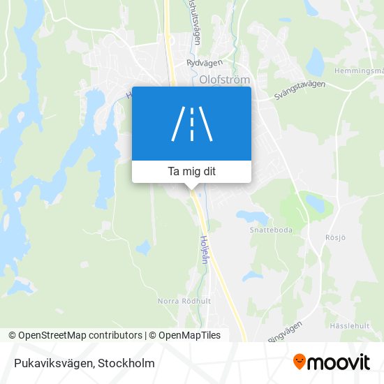 Pukaviksvägen karta