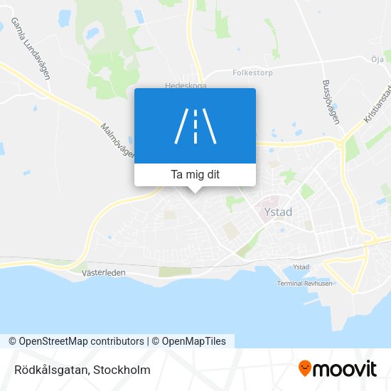 Rödkålsgatan karta