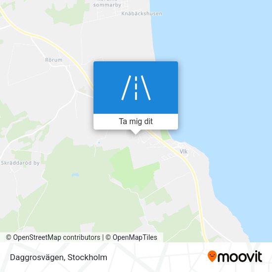 Daggrosvägen karta