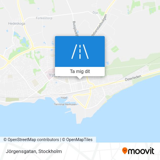 Jörgensgatan karta