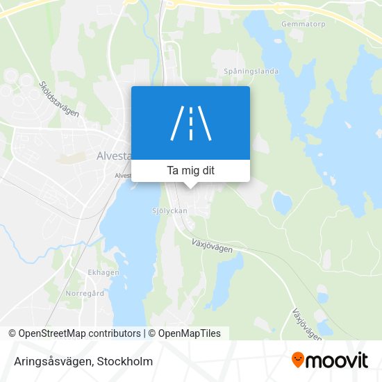 Aringsåsvägen karta