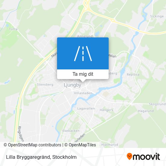 Lilla Bryggaregränd karta