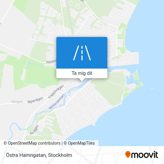 Östra Hamngatan karta