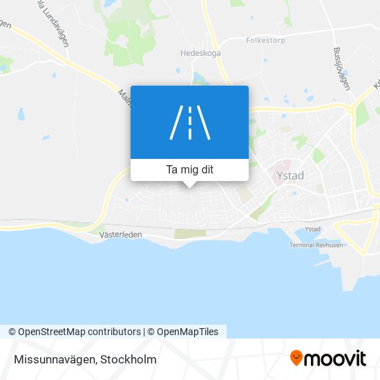 Missunnavägen karta
