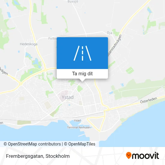 Frembergsgatan karta